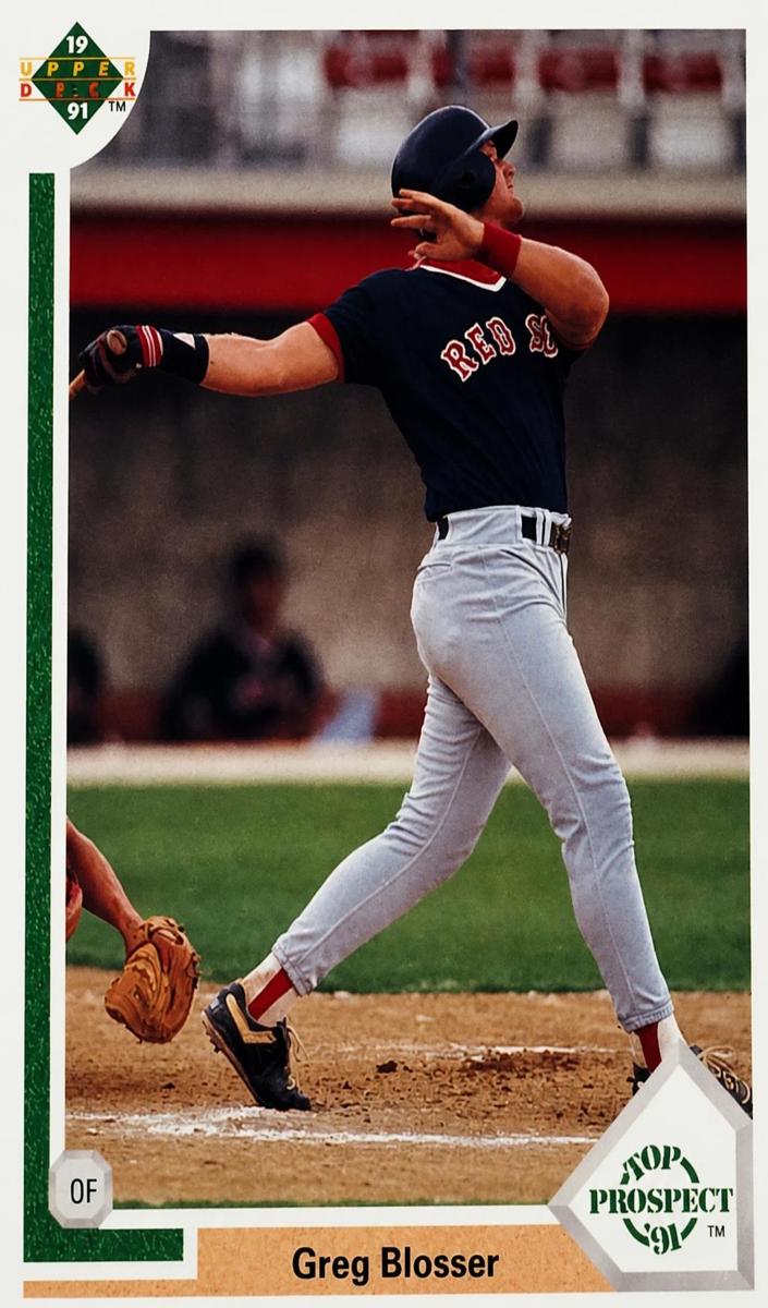1991 Upper Deck Baseball Greg Blosser #70