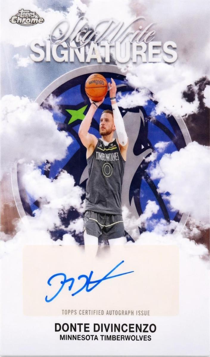 2025 Topps Chrome Basketball Donte Divincenzo #SWS-DD