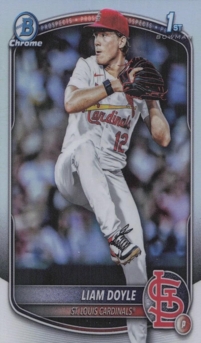 2025 Bowman Draft Chrome Baseball Refractor Liam Doyle #BDC-12 RAW Ungraded