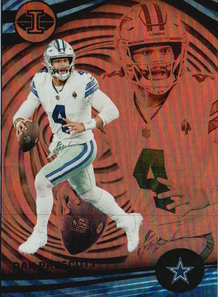 2023 Panini Illusions Football Trophy Collection Orange Dak Prescott #27