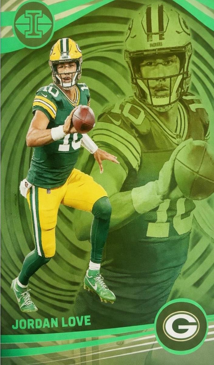 2023 Panini Illusions Football Trophy Collection Emerald Jordan Love #39