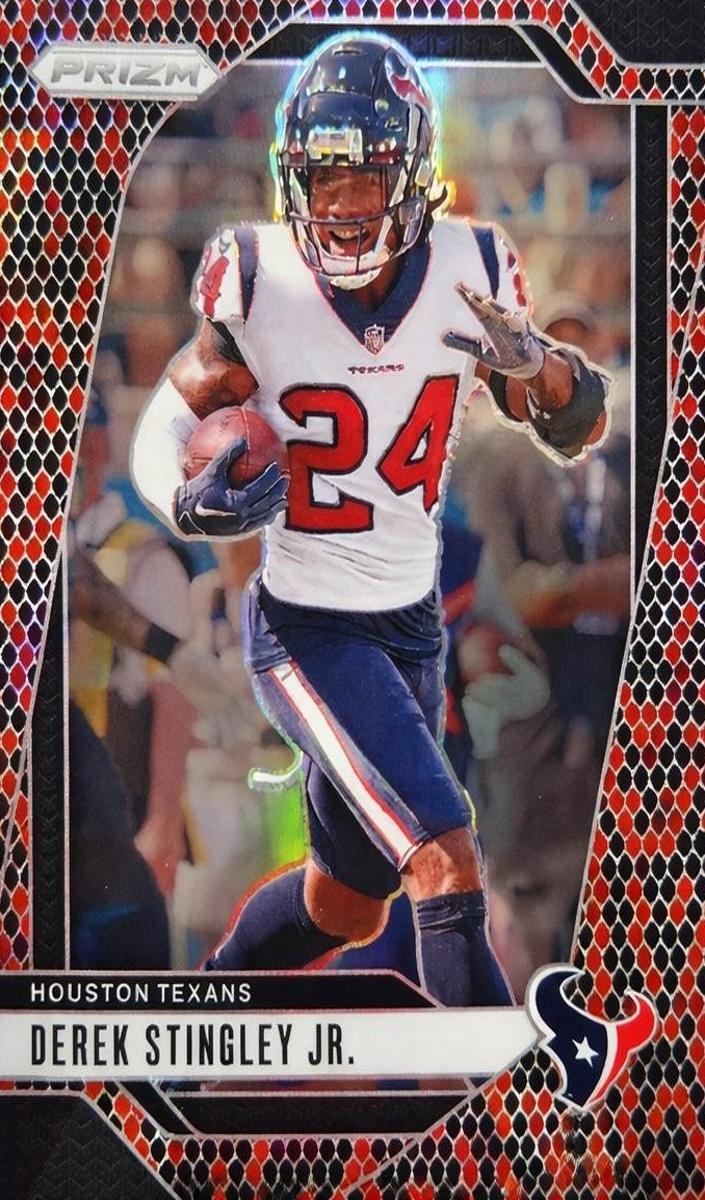 2024 Panini Prizm Football Snakeskin Derek Stingley Jr. #119 PSA 10