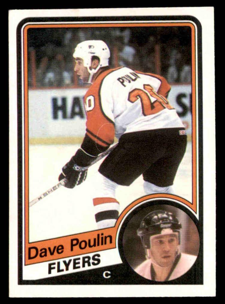 1984 O-Pee-Chee Hockey Dave Poulin #165 PSA 9