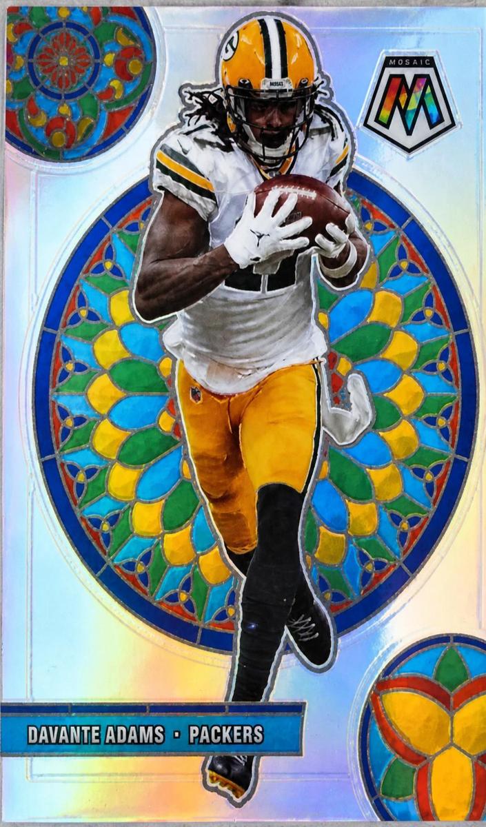 2021 Panini Mosaic Football Mosaic Davante Adams #MM9 PSA 9