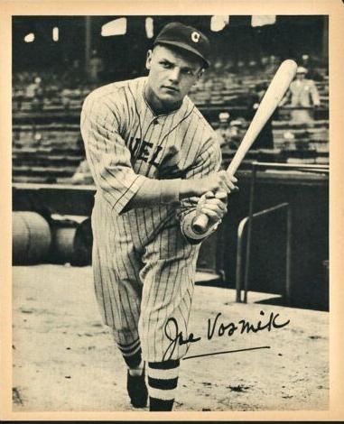 1934 R310 Butterfinger Premiums Baseball Joe Vosmik #NNO PSA 2