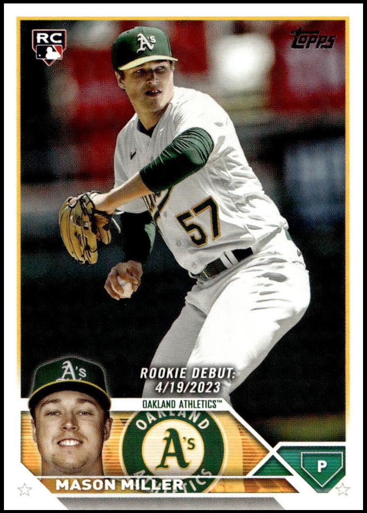 2023 Topps Update Baseball Mason Miller #US210