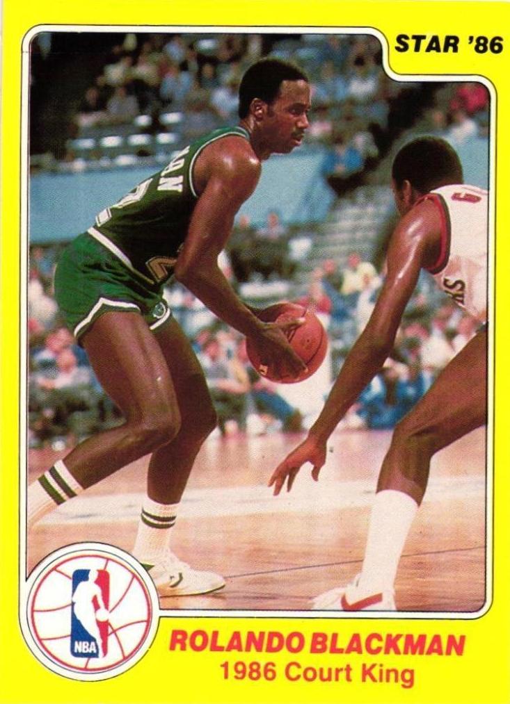 1986 Star Basketball Rolando Blackman #5 BGS 8.5