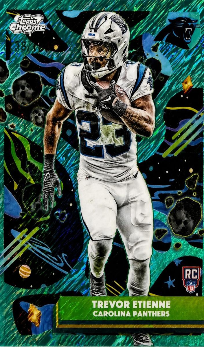 2025 Topps Cosmic Chrome Football Trevor Etienne #115