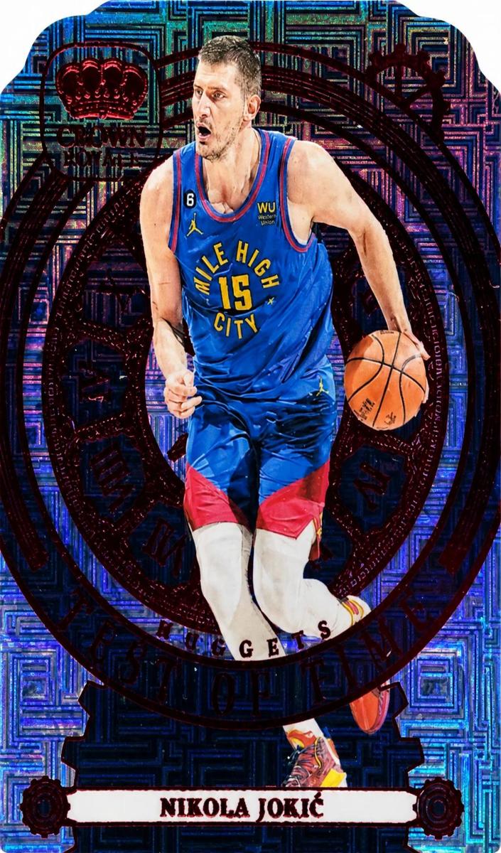 2023 Panini Crown Royale Basketball International Red Nikola Jokic #6