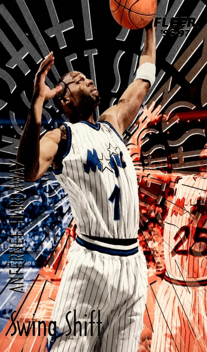 1996 Fleer Basketball Anfernee Hardaway #4