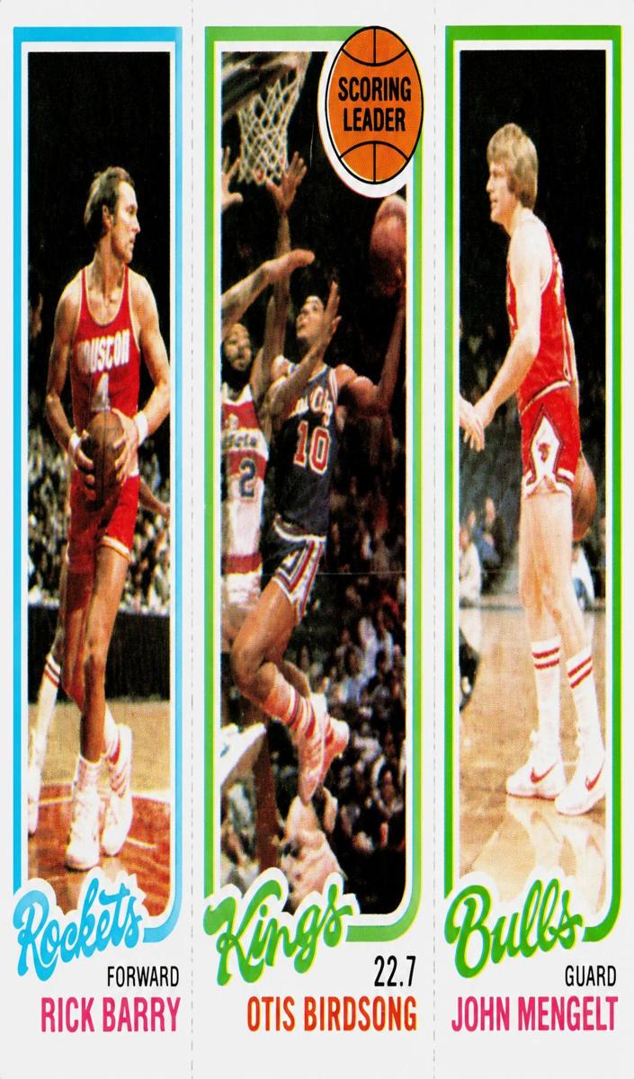 1980 Topps Basketball John Mengelt #48 PSA 7