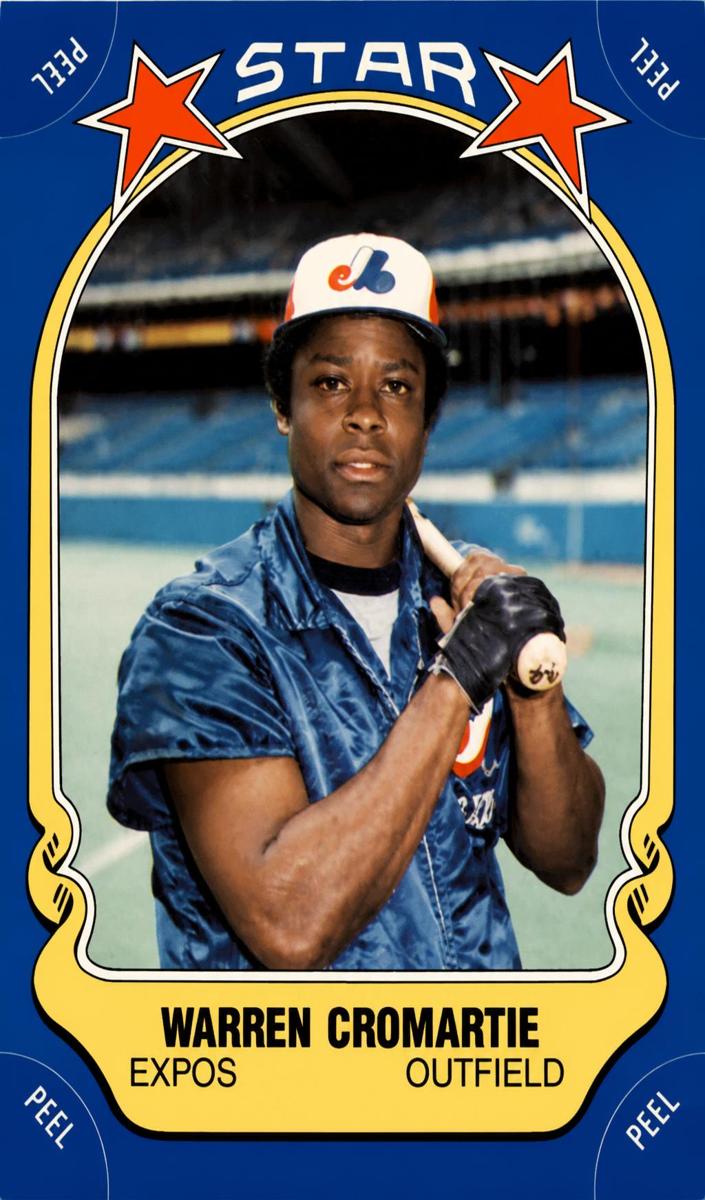 1981 Fleer Star Stickers Baseball Warren Cromartie #92 PSA 10