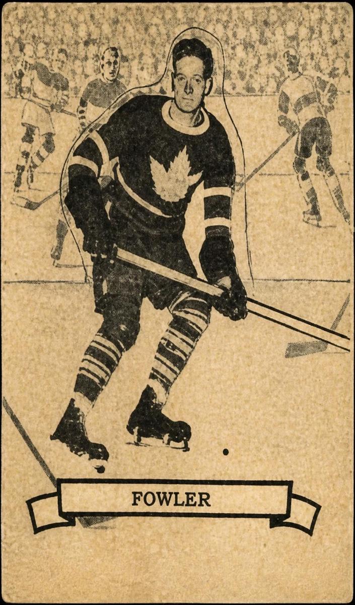1936 O-Pee-Chee Hockey Jimmy Fowler #103