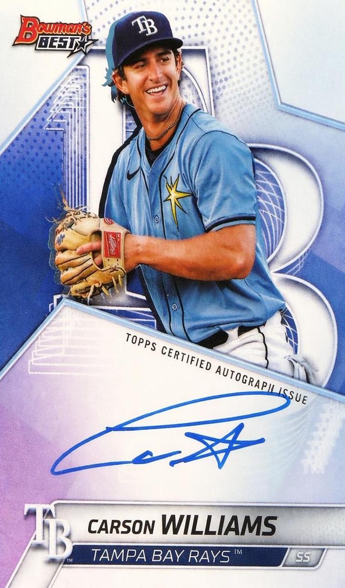 2025 Bowman's Best Baseball Carson Williams #B25-CW