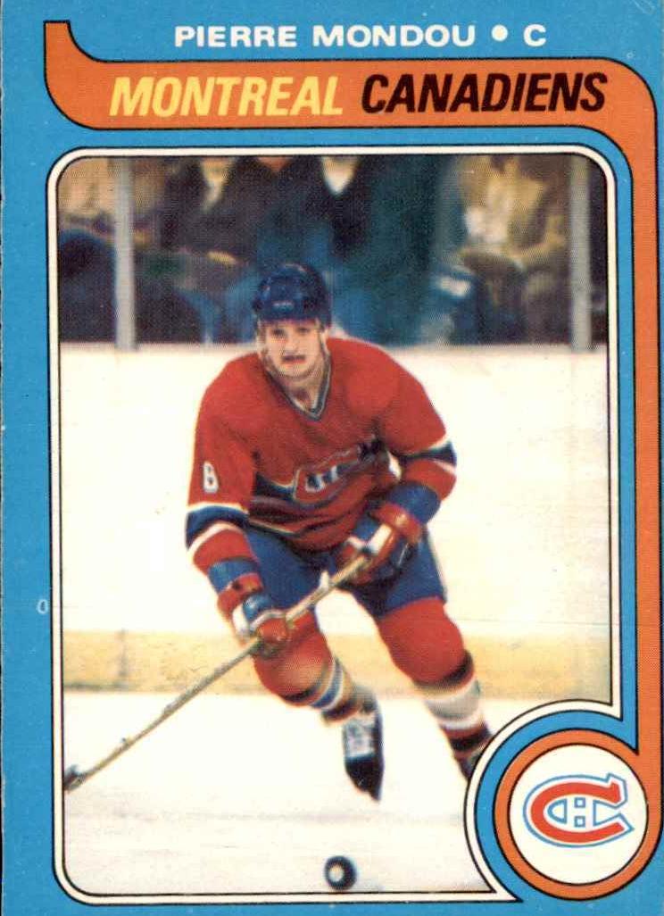 1979 O-Pee-Chee Hockey Pierre Mondou #211 PSA 7