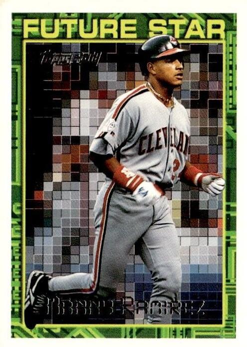 1994 Topps Baseball Gold Manny Ramirez #216 PSA 9