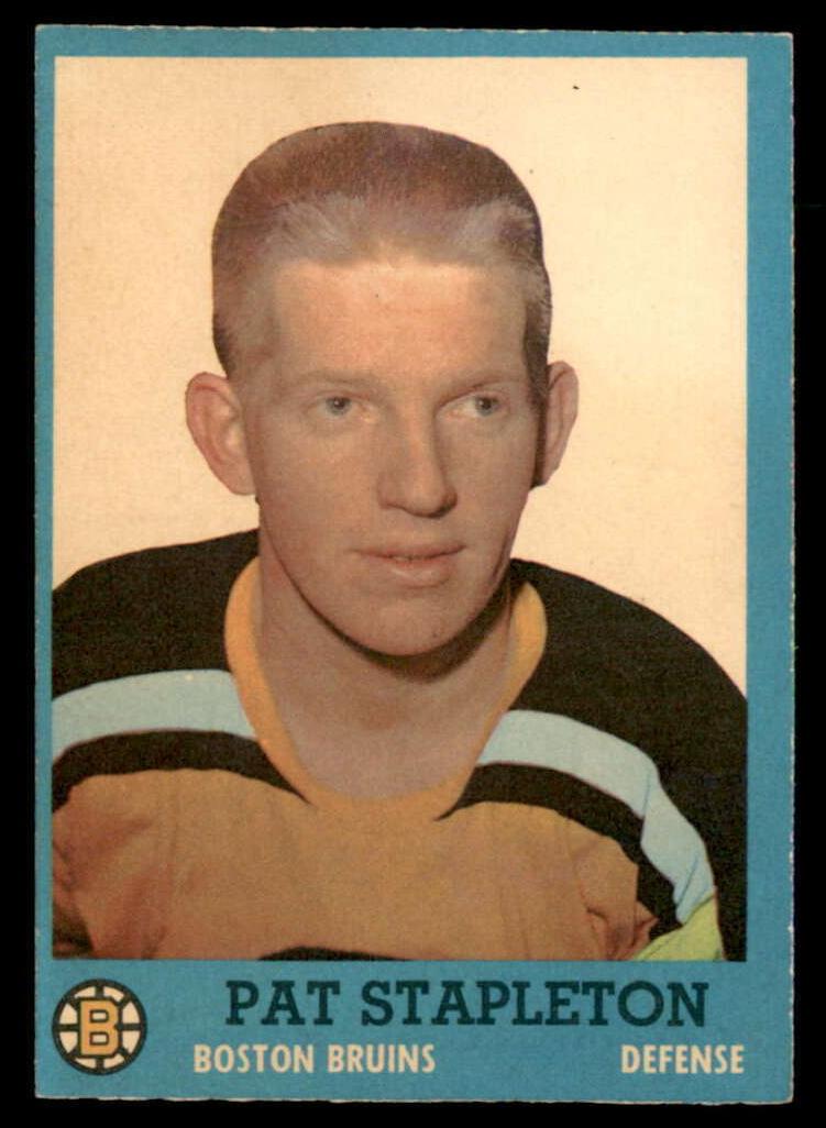 1962 Topps Hockey Pat Stapleton #8 PSA 7