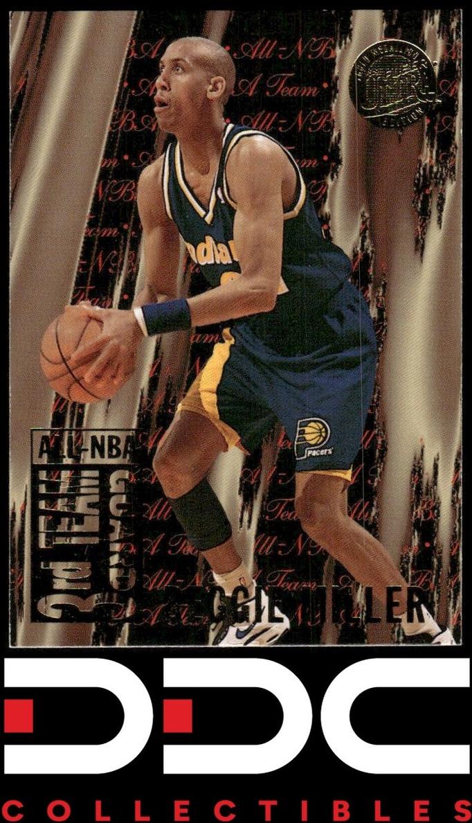 1995 Fleer Ultra Basketball Gold Medallion Reggie Miller #12