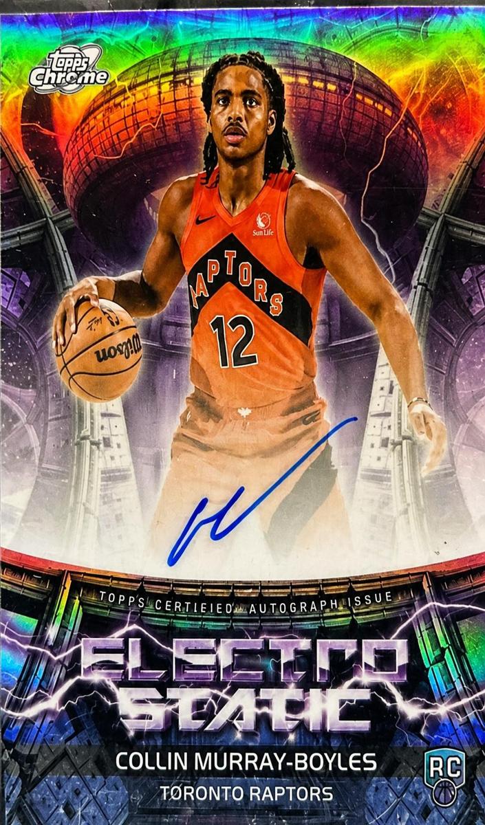 2025 Topps Cosmic Chrome Basketball Collin Murray-Boyles #ESS-CM PSA 8