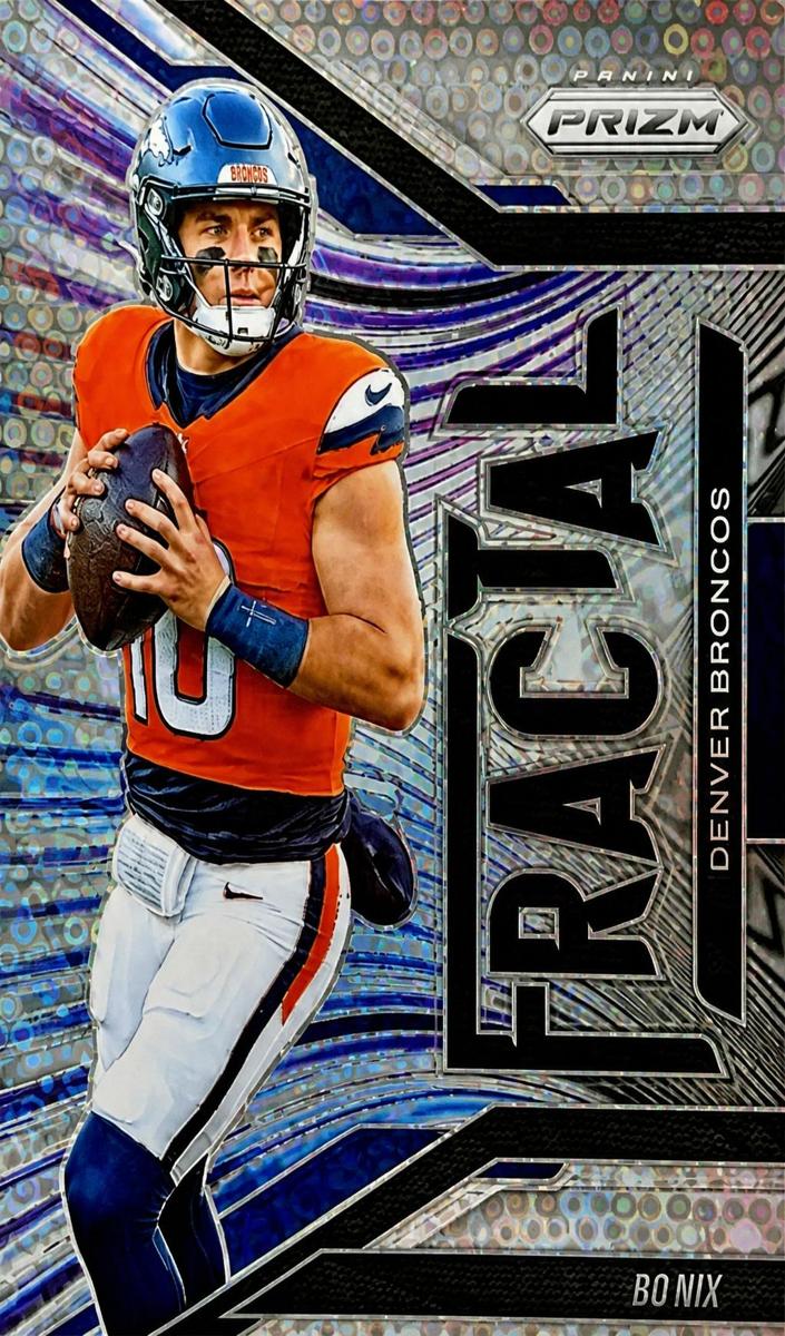 2025 Panini Prizm Football No Huddle Bo Nix #13