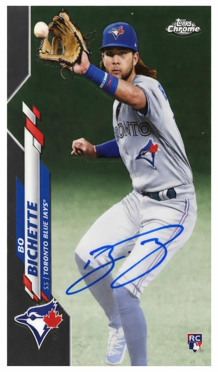 2020 Topps Chrome Baseball Bo Bichette #RA-BBI PSA 10
