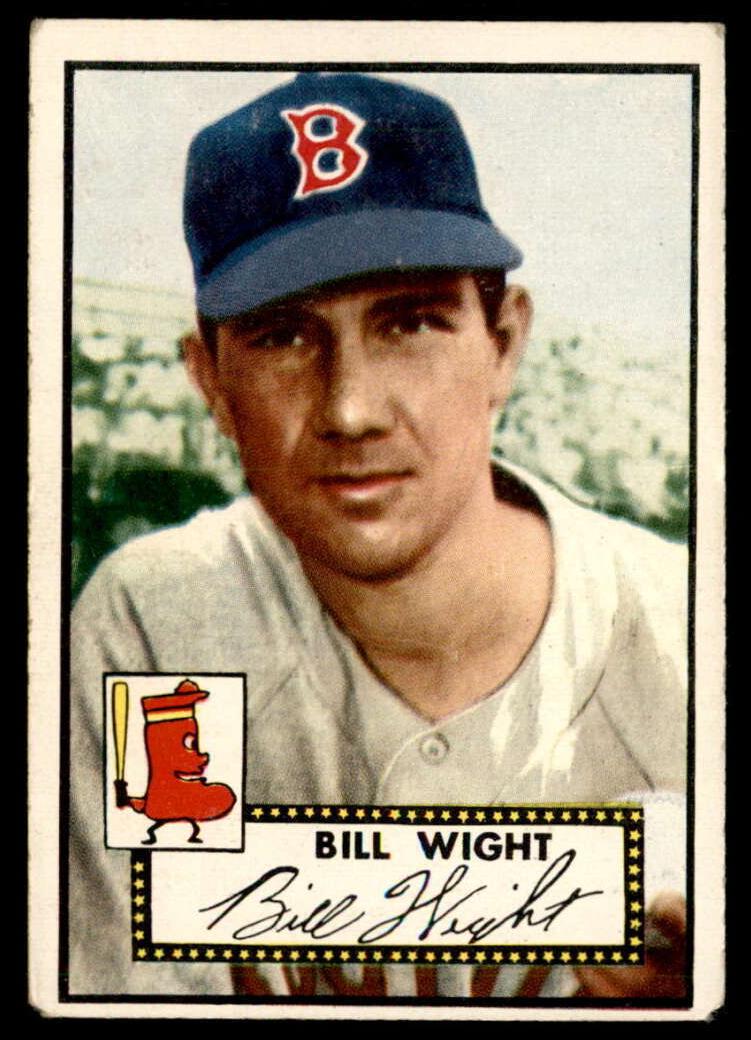 1952 Topps Baseball Bill Wight #177 PSA 5.5