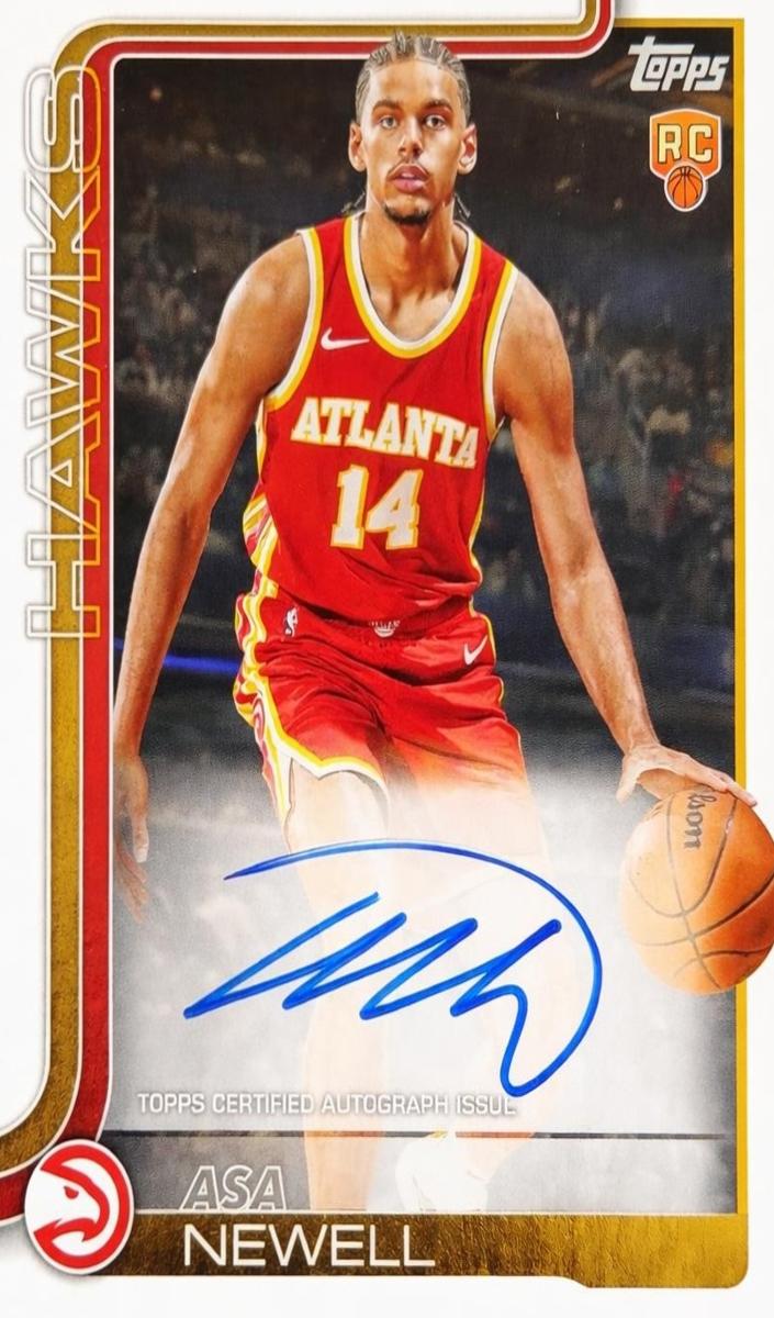 2025 Topps Basketball Asa Newell #TFRR-AN