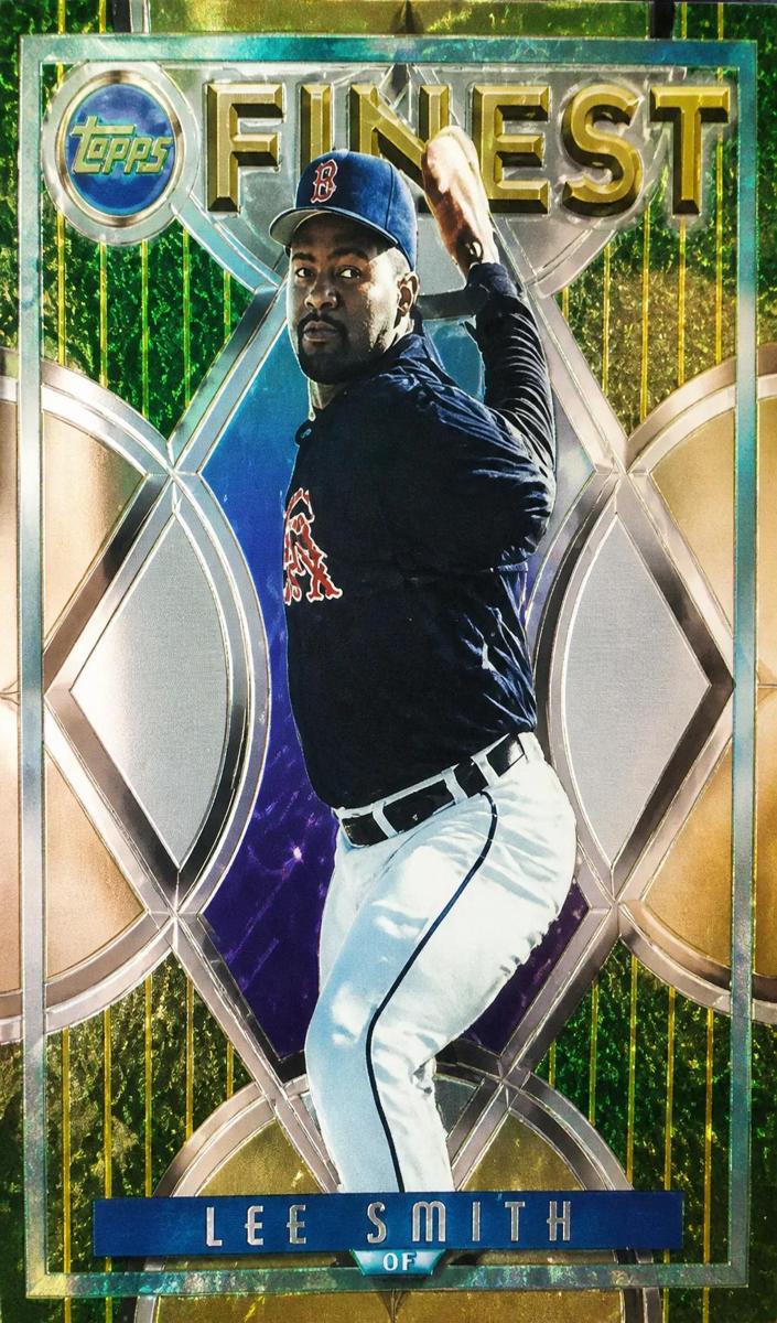 1995 Topps Finest Baseball Lee Smith #172