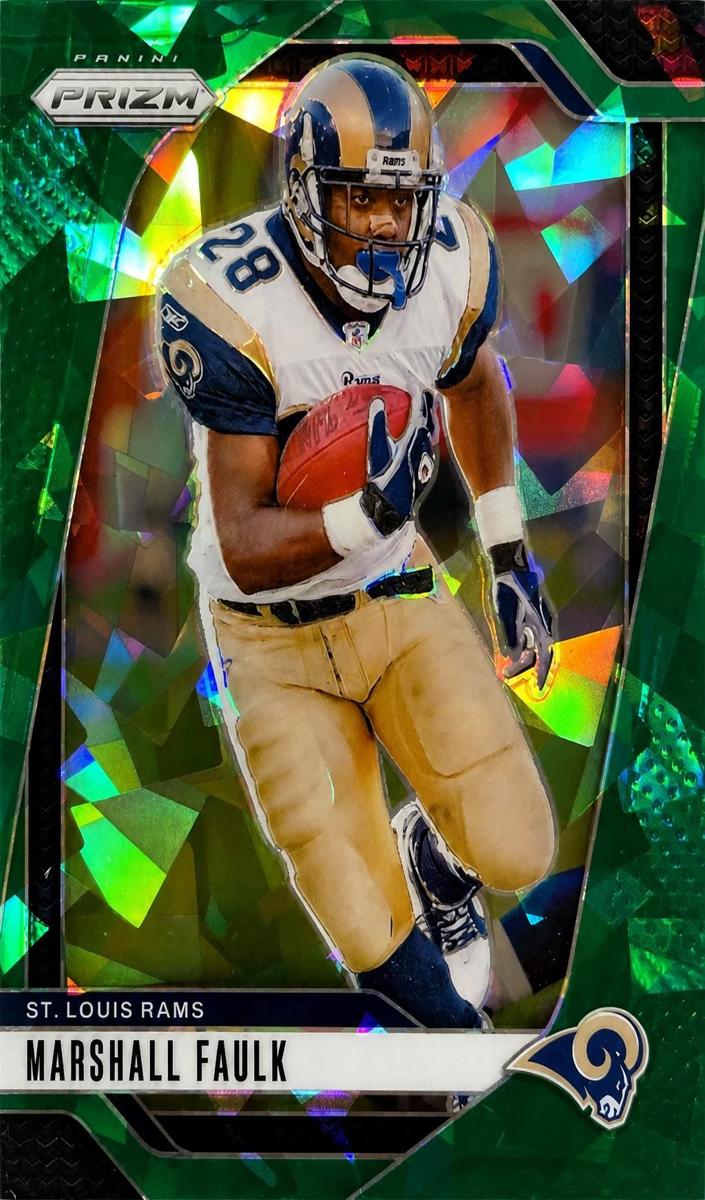 2024 Panini Prizm Football Green Ice Marshall Faulk #299