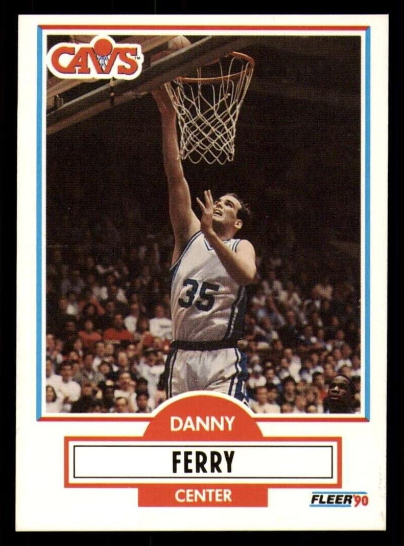 1990 Fleer Basketball Danny Ferry #33 PSA 9