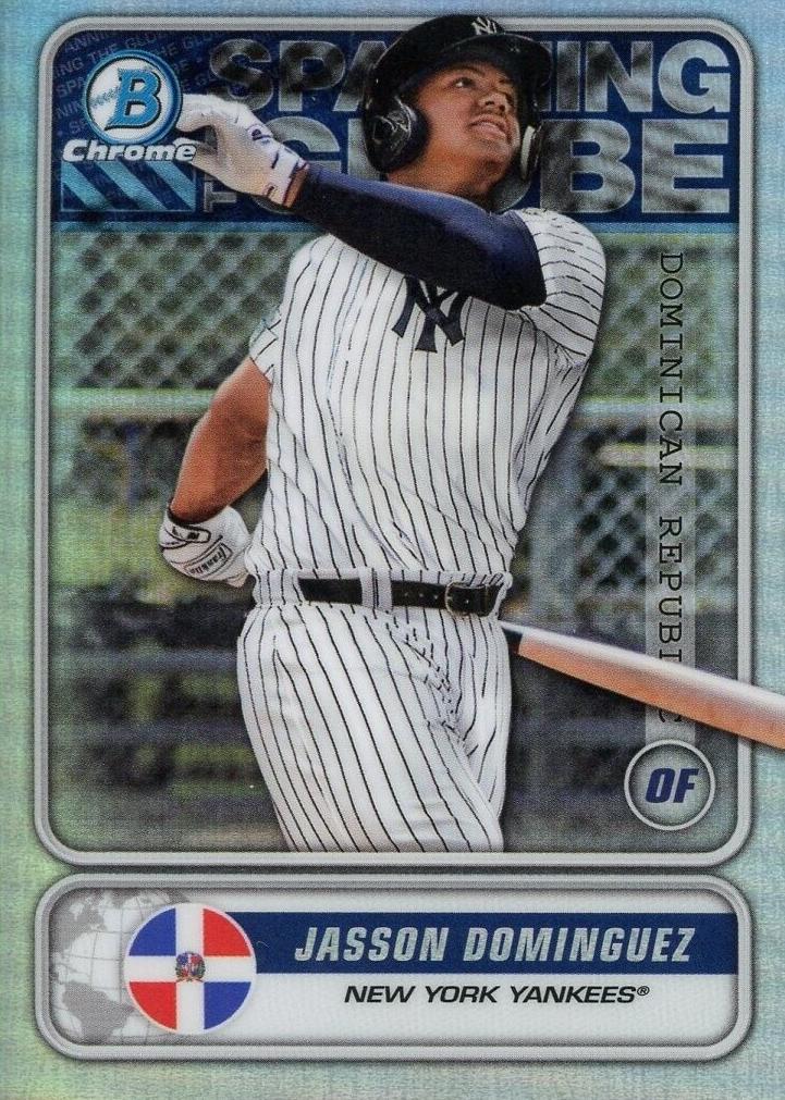2020 Bowman Chrome Baseball Jasson Dominguez #STG-JD