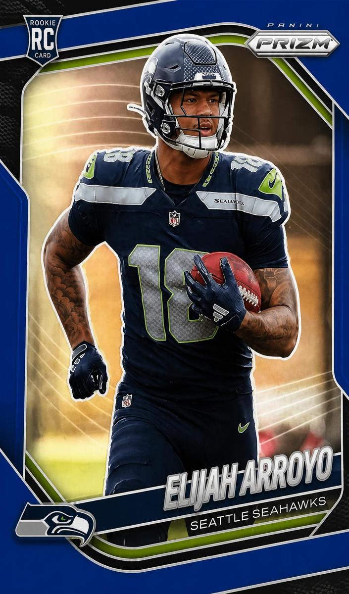 2025 Panini Prizm Football Blue Elijah Arroyo #309