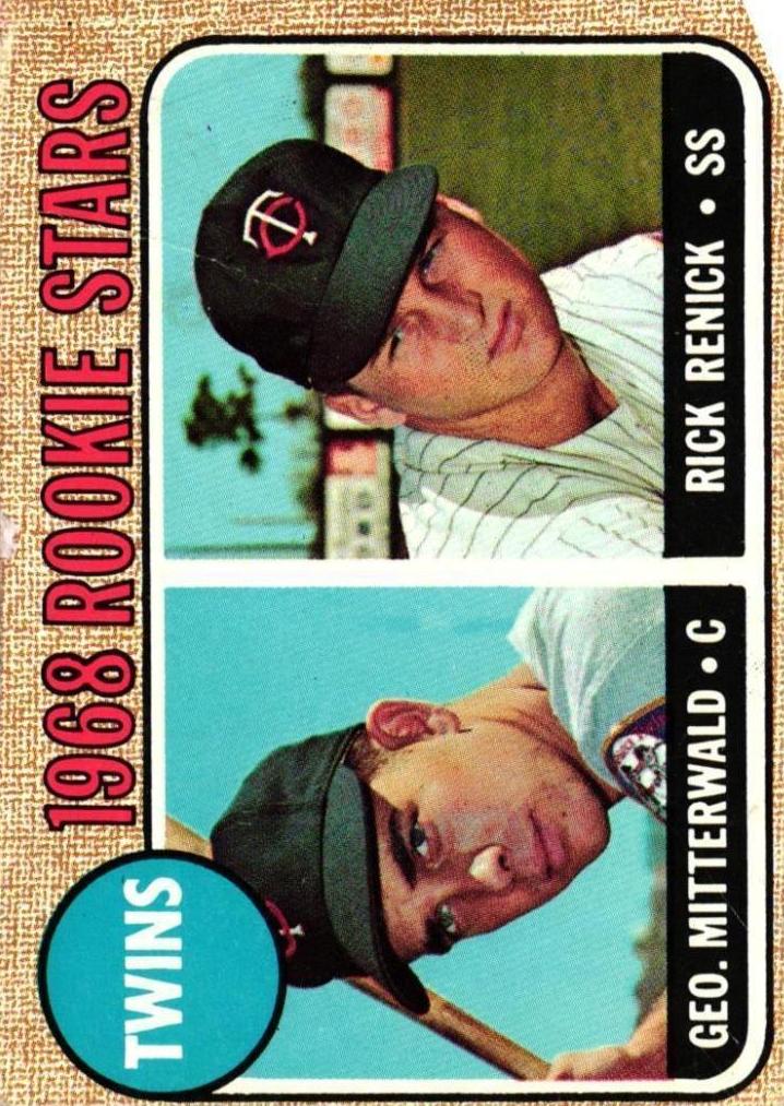 1968 Topps Baseball Twins Rookies #301