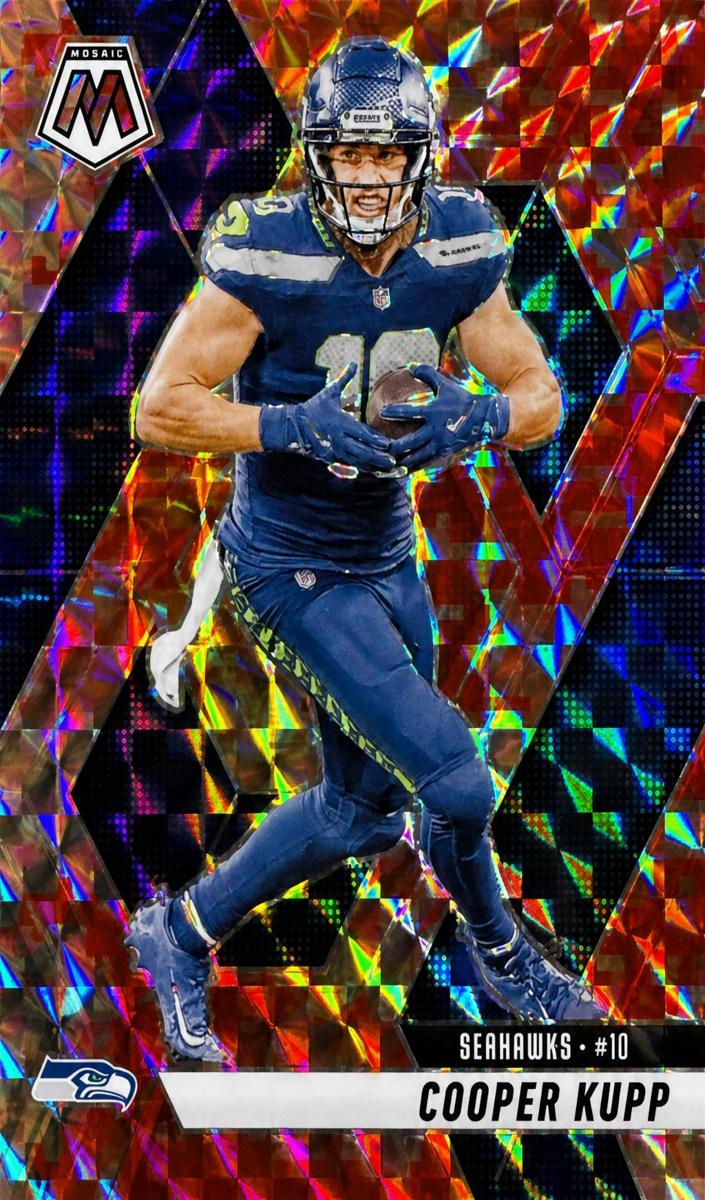 2025 Panini Mosaic Football Camo Red Cooper Kupp #60
