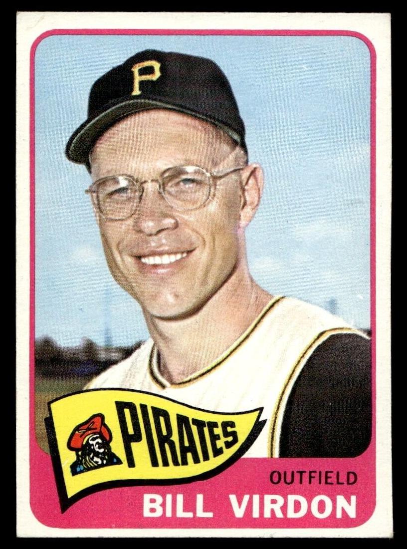 1965 Topps Baseball Bill Virdon #69 PSA 8