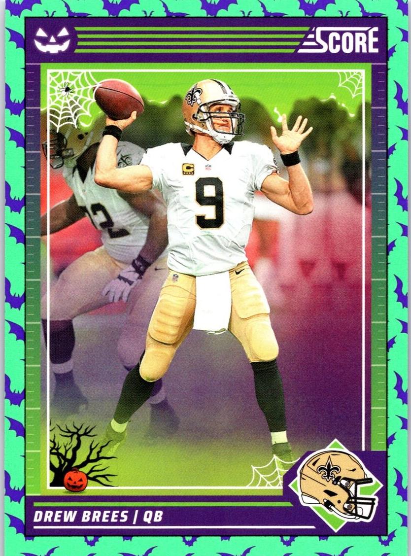 2024 Panini Score-a-Treat Football Bats Drew Brees #206 PSA 9