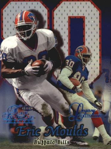 1999 Flair Showcase Football Legacy Collection Eric Moulds #79