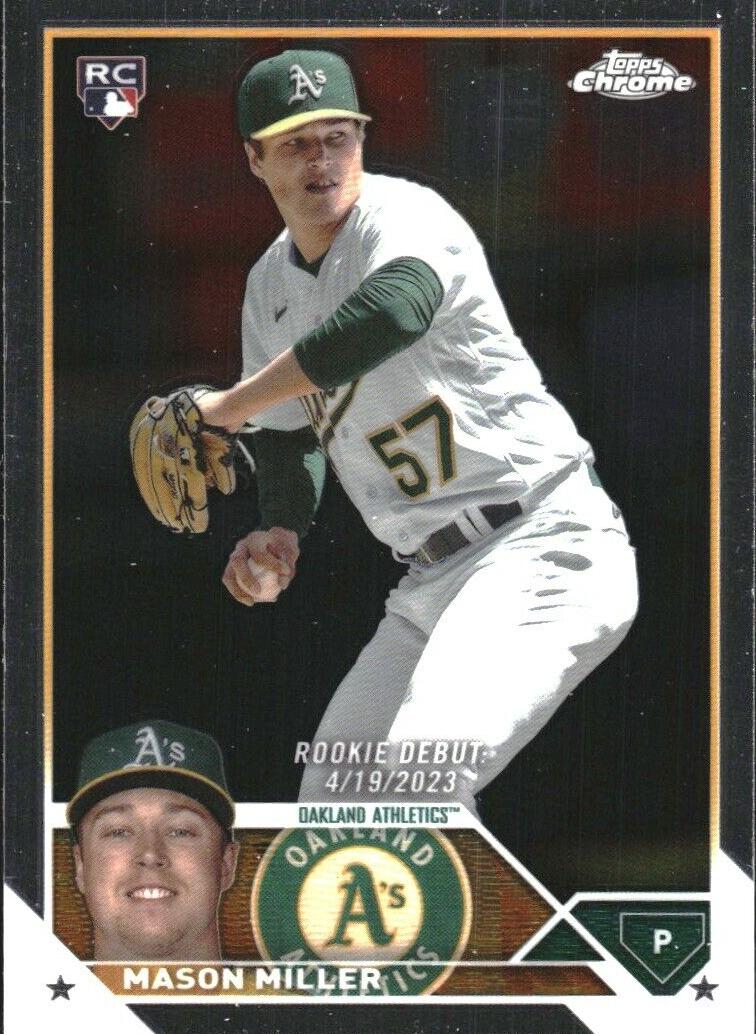 2023 Topps Chrome Update Baseball Mason Miller #USC39 PSA 9