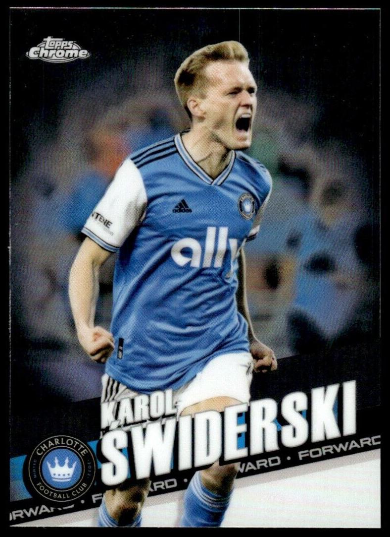 2022 Topps Chrome MLS Soccer Karol Swiderski #21