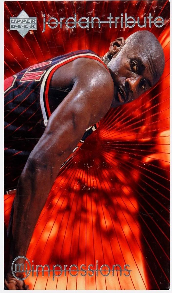 1996 Upper Deck Basketball MJ Impressions Michael Jordan #MJ47 PSA 9