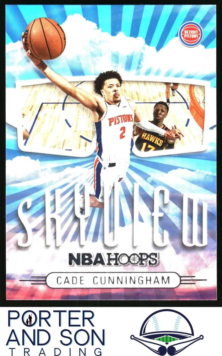 2022 Panini Hoops Basketball Cade Cunningham #14