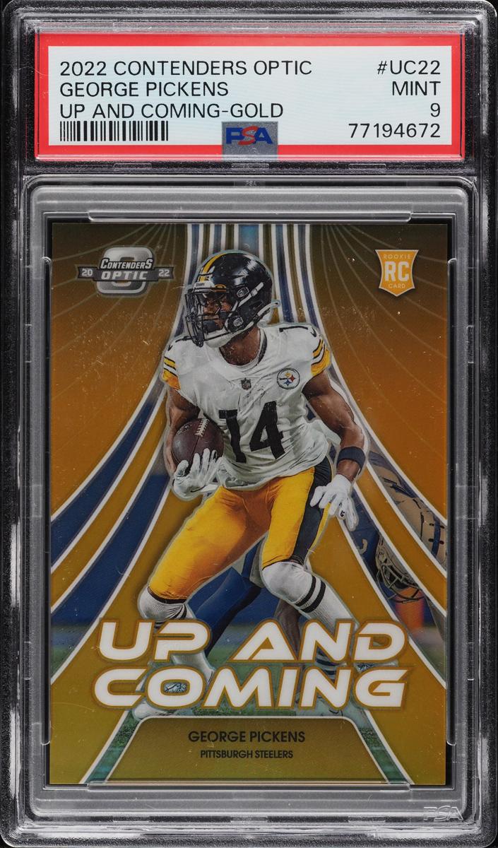 2022 Panini Contenders Optic Football Gold George Pickens #UC-22
