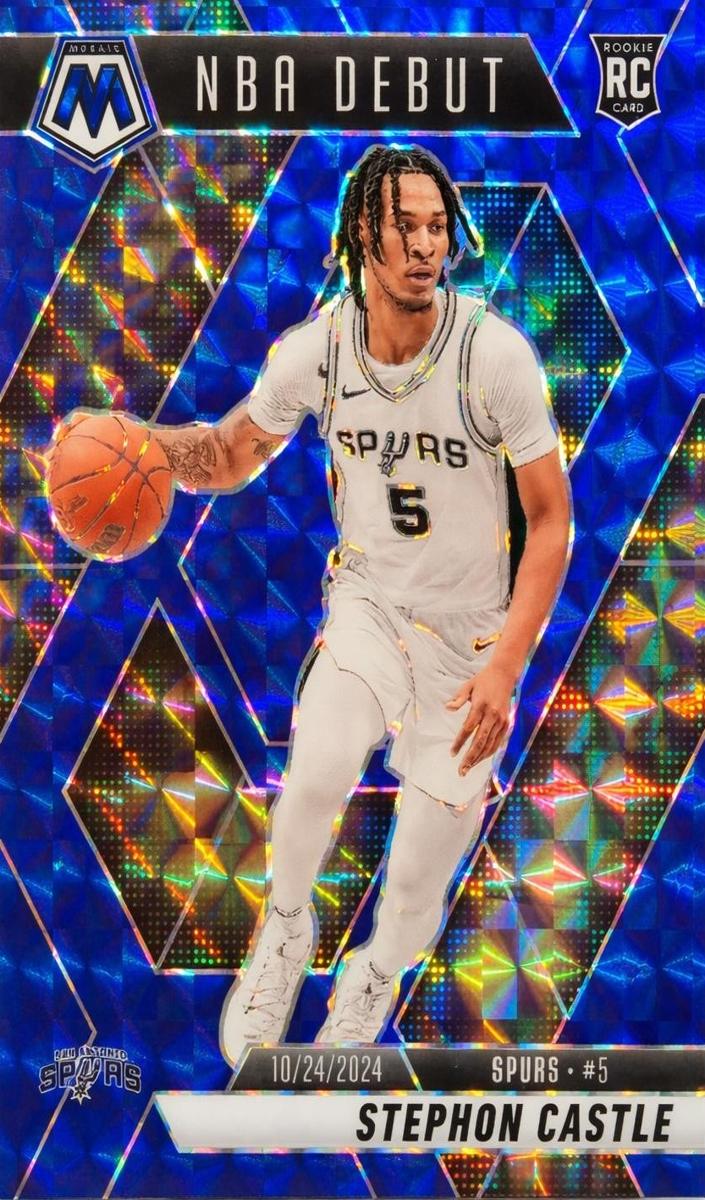 2024 Panini Mosaic Basketball Blue Stephon Castle #267