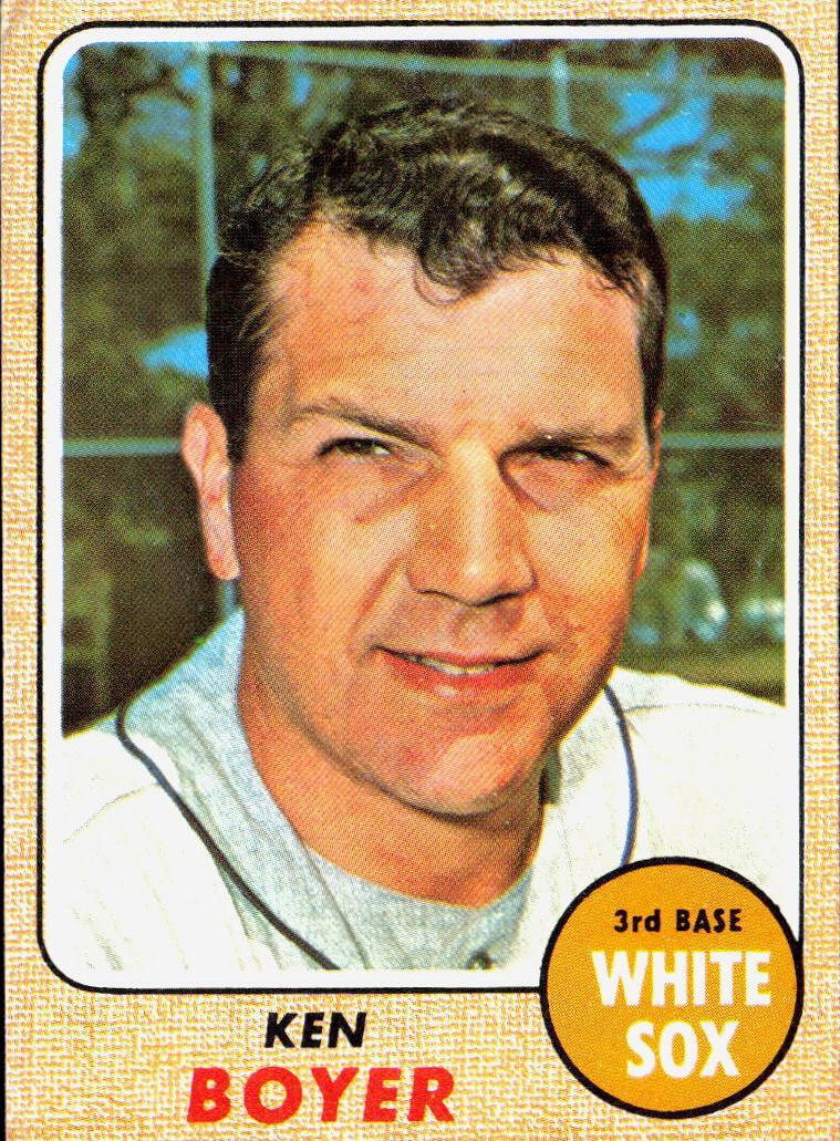 1968 Topps Baseball Ken Boyer #259 PSA 7