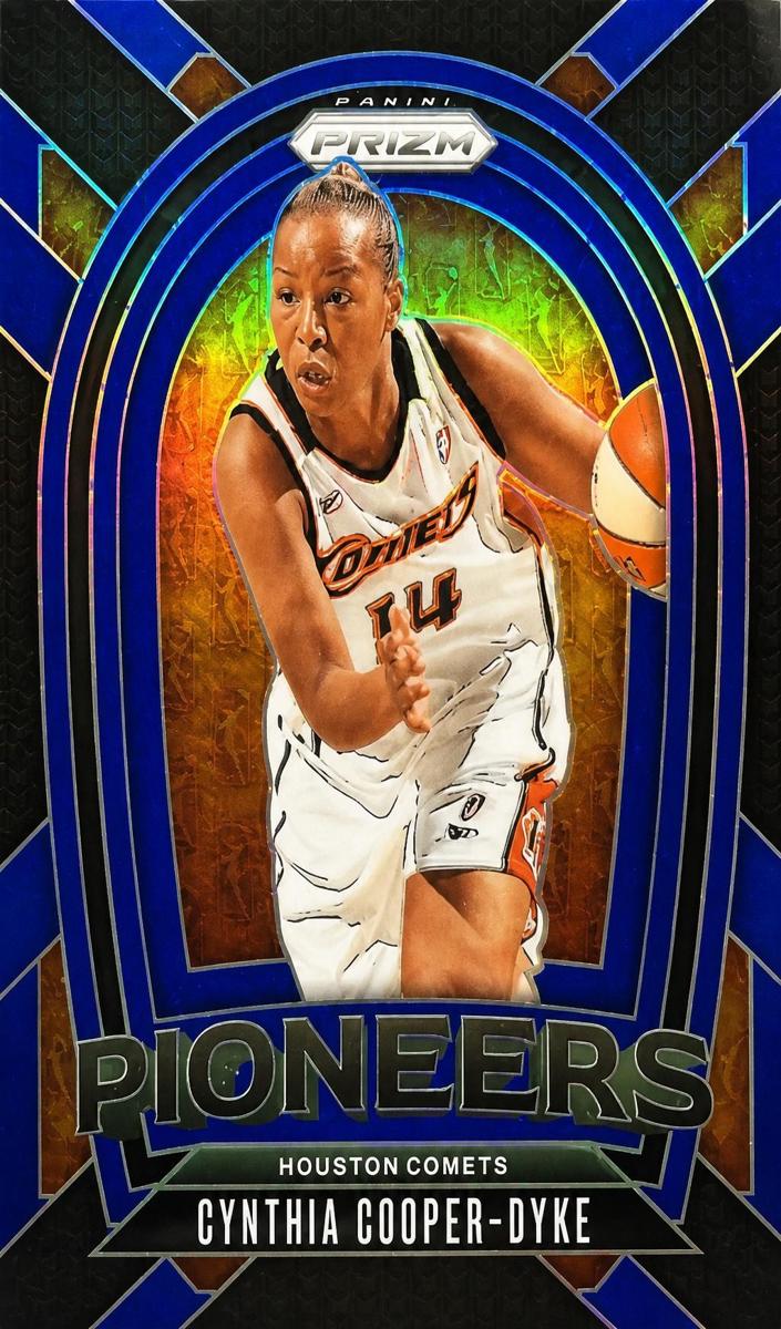 2024 Panini Prizm WNBA Basketball Blue Cynthia Cooper-Dyke #8