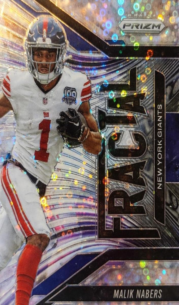 2025 Panini Prizm Football No Huddle Malik Nabers #3