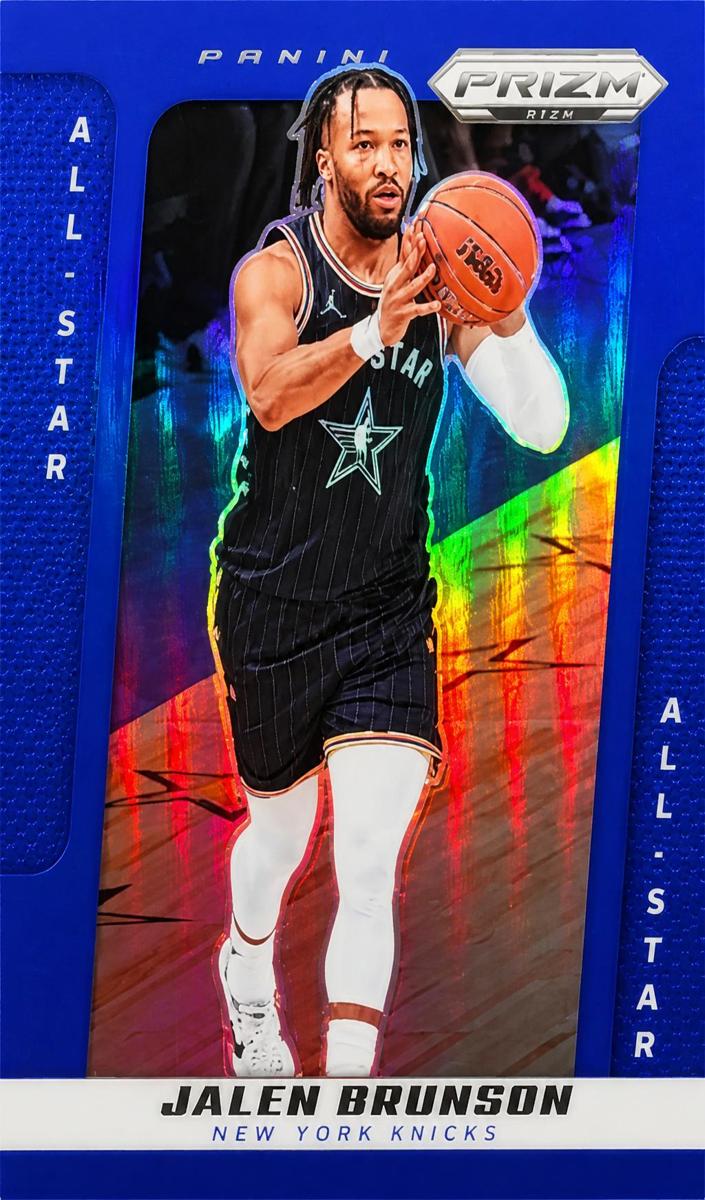 2024 Panini Prizm Deca Basketball Blue Jalen Brunson #257