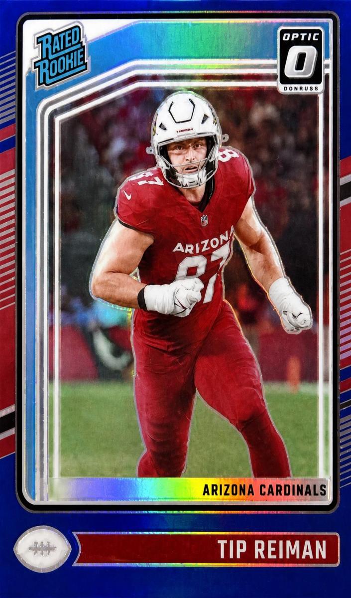 2024 Donruss Optic Football Blue Tip Reiman #292