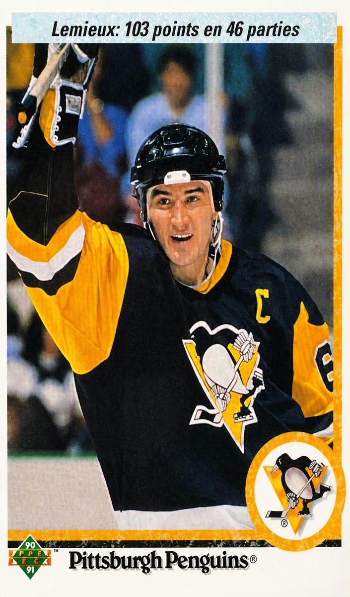 1990 Upper Deck Hockey Mario Lemieux #59