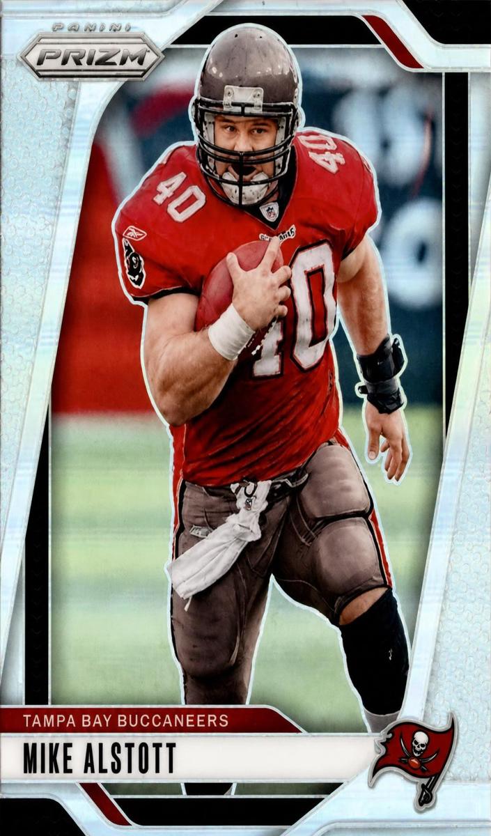 2024 Panini Prizm Football Silver Mike Alstott #275 PSA 9